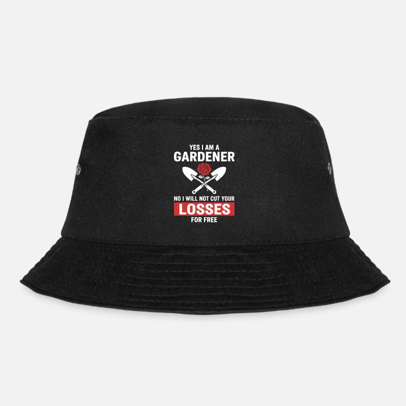 Gardener Humor - Bucket Hat - black