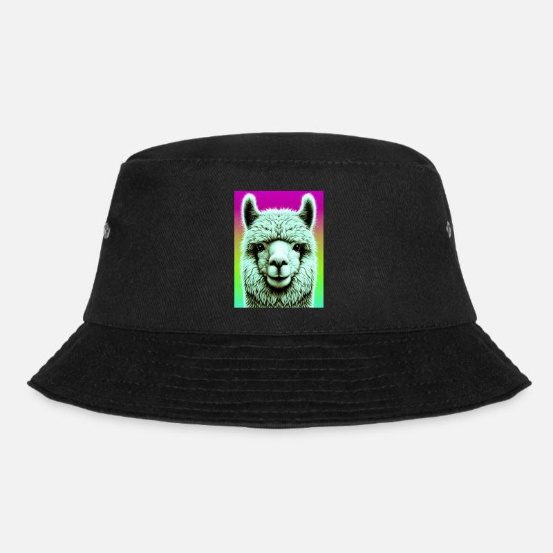 Alpaca - Bucket Hat - black