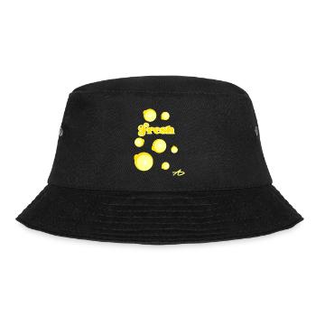 Lemon Fresh Tippfehler - Bucket Hat - Schwarz - Vorne - Lela (165cm)
