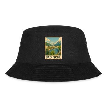Bad Ischl, Austria - Bucket Hat - black - Front - Lela (165cm)