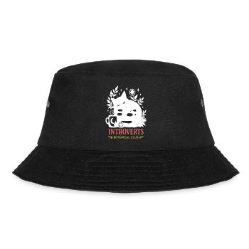 Introvertierter Botanischer Club - Bucket Hat - Schwarz - Vorne