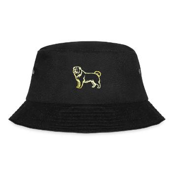 Chow Chow Silhouette de chien - Bob - noir - Devant - Lela (165cm)