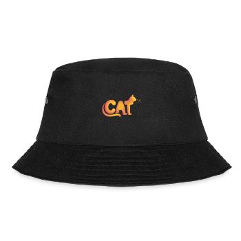 Chat - Logo de chat mignon - Bob - noir - Devant - Lela (165cm)