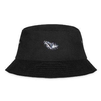 Carolinakleiber Vogel Biologe Ornithologe Tier - Bucket Hat - Schwarz - Vorne - Lela (165cm)