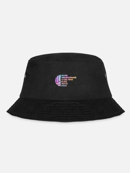 Wasserball - Bucket Hat - Schwarz