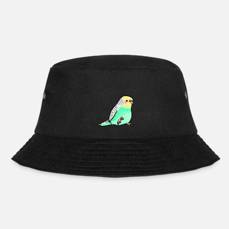 budgie - Bucket Hat - Schwarz