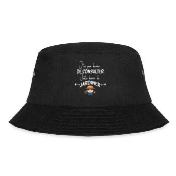 Jardinage Jardinier Jardin Citations Humour Cadeau - Bob - noir - Devant - Lela (165cm)