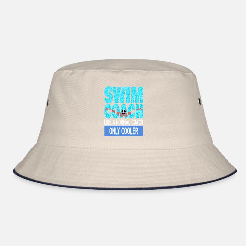 Schwimmtrainer Geschenk Bucket Hat