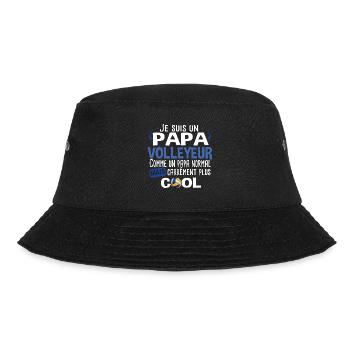 Papa père Volleyeur Volley Volleyball sport Noël - Bob - noir - Devant - Lela (165cm)