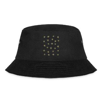 Fireflies flying around - Bucket Hat - black - Front - Lela (165cm)