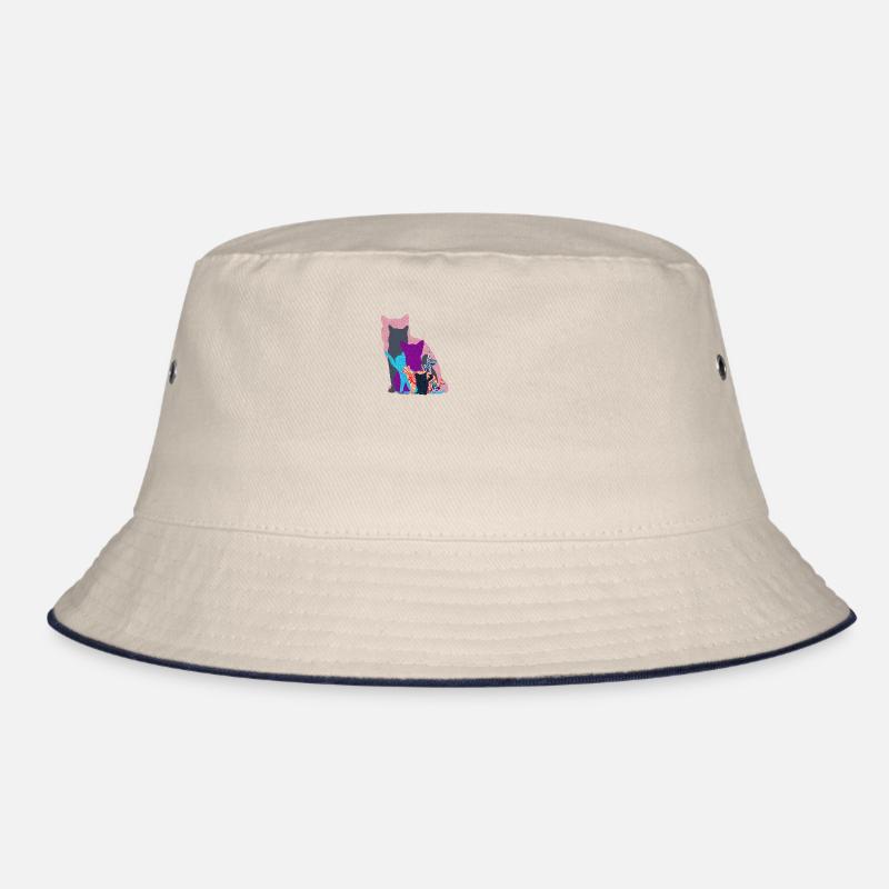 Katzen-Collage Bucket Hat