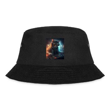 DJ Cat - Bucket Hat - black - Front - Lela (165cm)