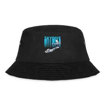 Skydiving Skydive - Bucket Hat - black - Front - Lela (165cm)