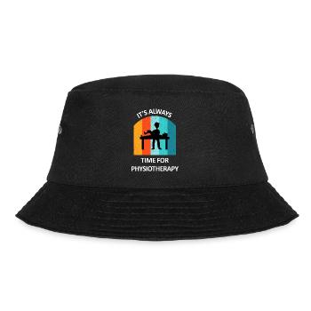 Physiotherapist Humorous Gift Saying Funny - Bucket Hat - black - Front - Lela (165cm)
