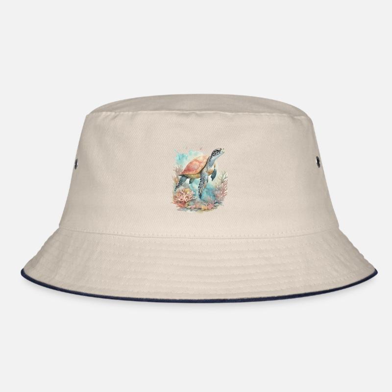 Tauchen Sie ein in aquatische Wunder: Schildkrötenmeer Bucket Hat
