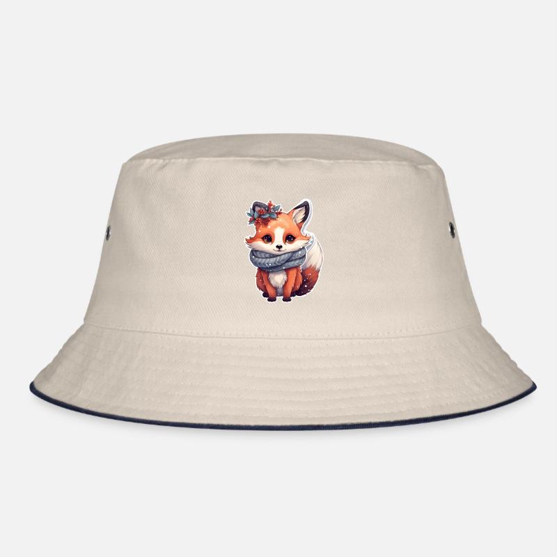 süßer Fuchs winterlich Bucket Hat