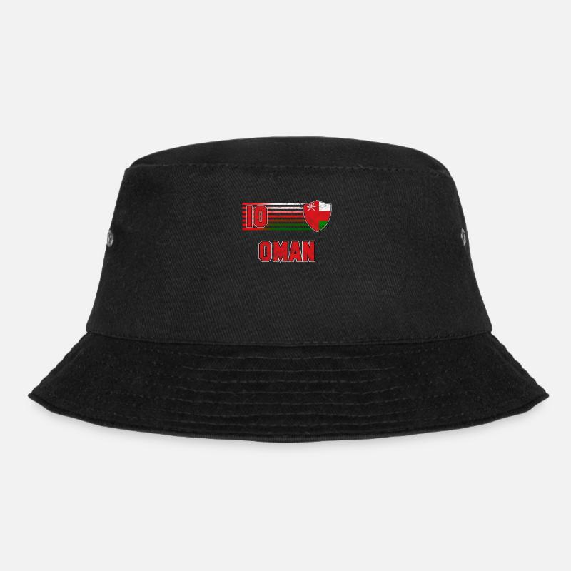 Oman - Bucket Hat - Schwarz