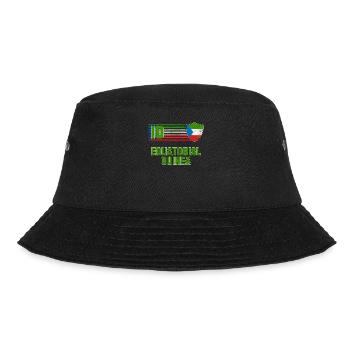 Equatorial Guinea - Bucket Hat - black - Front - Lela (165cm)