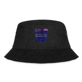 Heard and Mcdonald Islands - Bucket Hat - black - Front - Lela (165cm)