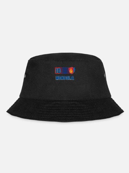 Mongolei - Bucket Hat - Schwarz