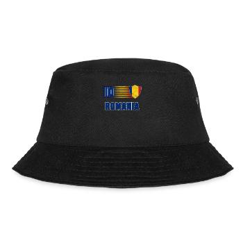 Rumänien - Bucket Hat - Schwarz - Vorne - Lela (165cm)