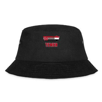 Jemen - Bucket Hat - Schwarz - Vorne - Lela (165cm)