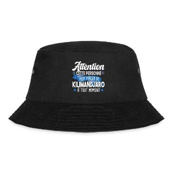 Kilimandjaro 2022 Montagne Tanzanie Afrique - Bob - noir - Devant - Lela (165cm)