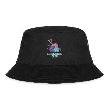Stricken - Bucket Hat - Schwarz - Vorne - Lela (165cm)