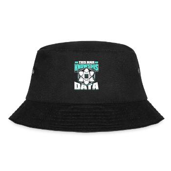 Big Data Science Engineer Scientist Analyst - Bucket Hat - Schwarz - Vorne - Lela (165cm)