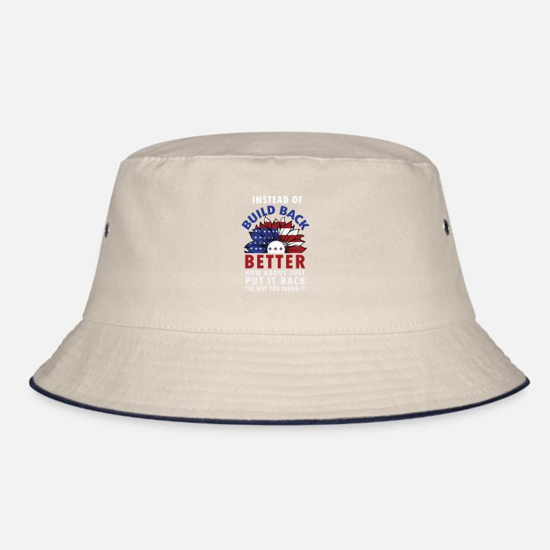 Instead Of Build Back Bucket Hat