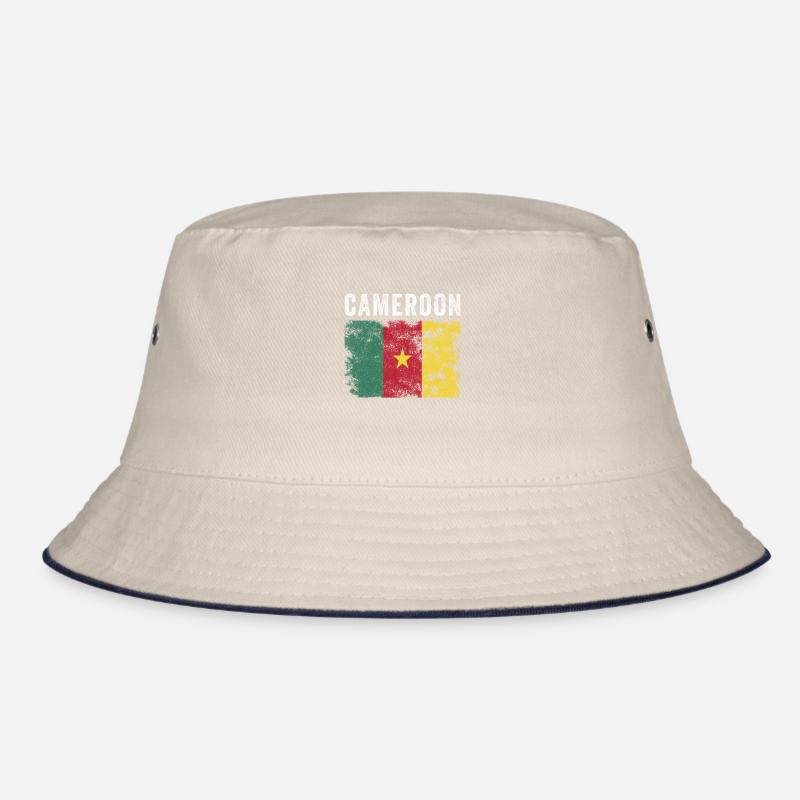Cameroun Drapeau Vintage - Drapeau Camerounais Bob
