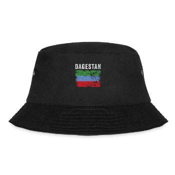Drapeau du Daghestan en détresse - Drapeau du Daghestan - Bob - noir - Devant - Lela (165cm)