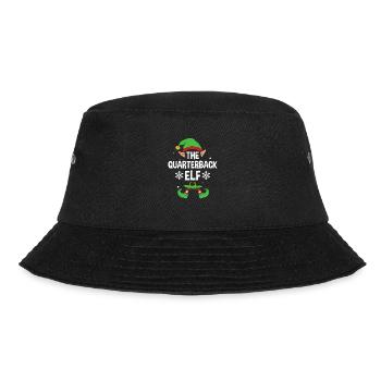 Group Matching Family Christmas Gift Elf - Bucket Hat - black - Front - Lela (165cm)