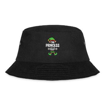 Group Matching Family Christmas Gift Elf - Bucket Hat - black - Front - Lela (165cm)