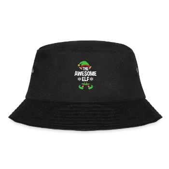 Group Matching Family Christmas Gift Elf - Bucket Hat - Schwarz - Vorne - Lela (165cm)