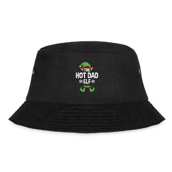 Group Matching Family Christmas Gift Elf - Bucket Hat - Schwarz - Vorne - Lela (165cm)