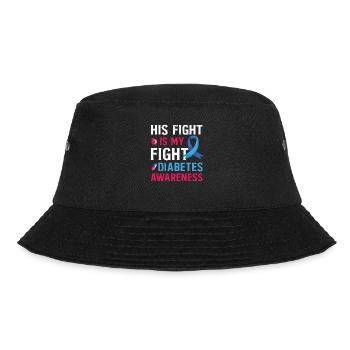 Insulin Junkie Diabetic Diabetes Sugar Type 1 - Bucket Hat - black - Front - Lela (165cm)