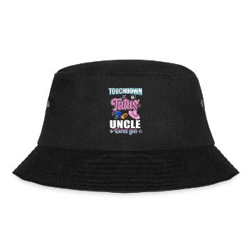 Touchdown or Tutu Uncle Loves You - Bucket Hat - black - Front - Lela (165cm)