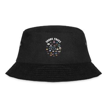Types Of Shark Faces. Shark Face Identification - Bucket Hat - black - Front - Lela (165cm)