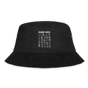 Types Of Shark Faces. Shark Face Identification - Bucket Hat - black - Front - Lela (165cm)