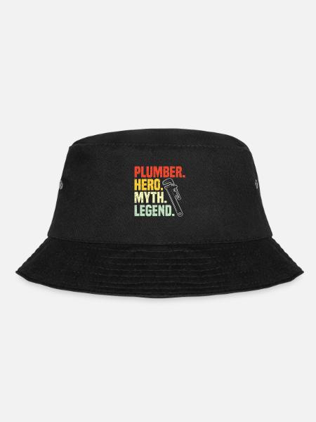 Heizungsbauer Geschenk Anlagenmechaniker Klempner - Bucket Hat - Schwarz