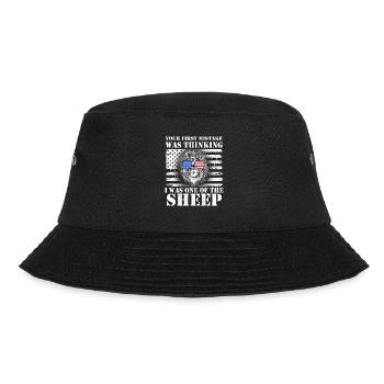 Your first Mistake was thinking I was one of the - Bucket Hat - Schwarz - Vorne - Lela (165cm)