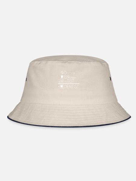 Assistant dentaire Dentiste Dent - Bob - blanc cassé/bleu marine - Devant