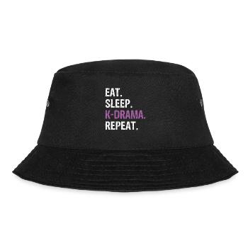 K-Drama Kdrama Korea Südkorea Seoul K-Drama - Bucket Hat - Schwarz - Vorne - Lela (165cm)