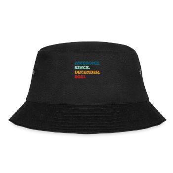 Geburtstag Dezember 2021 Geboren Geburtsjahr - Bucket Hat - Schwarz - Vorne - Lela (165cm)
