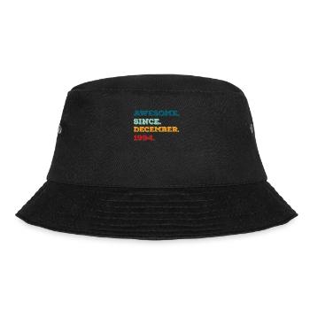 Geburtstag Dezember 1994 Geboren Geburtsjahr - Bucket Hat - Schwarz - Vorne - Lela (165cm)
