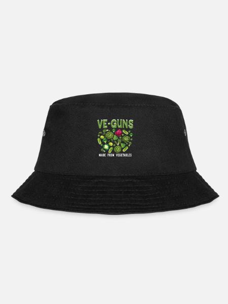 Animal Rights Activist Vegan Vegetarian Animal Lovers Animal - Bucket Hat - black