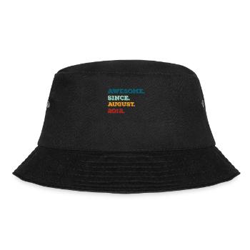 August 2012 - Birthday in August - Bucket Hat - black - Front - Lela (165cm)