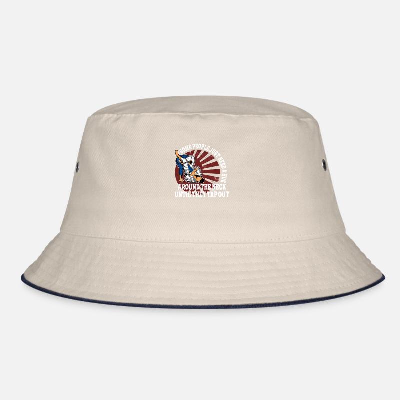 Some People Just Need A Hug Cage Fighter Bucket Hat