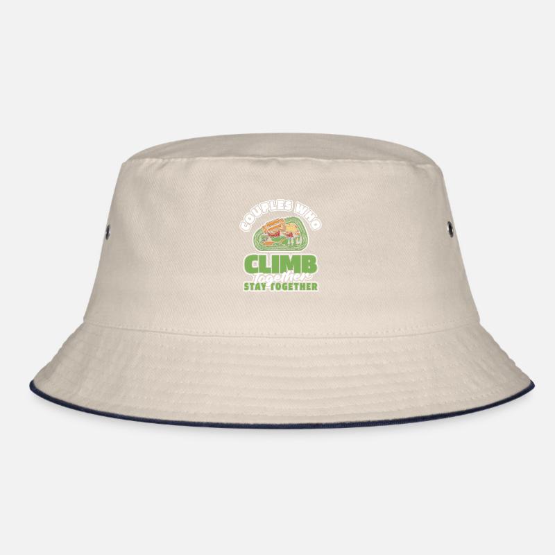 Klettern Kletterer Paar Bucket Hat